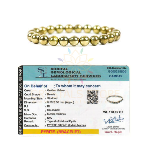 Golden Pyrite Bracelet