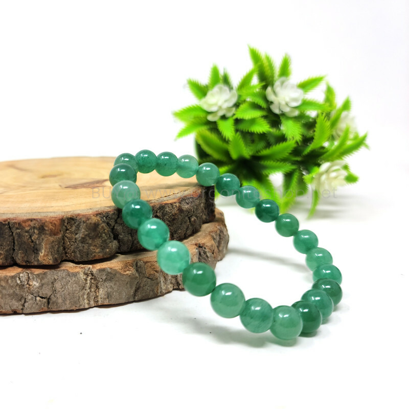 Green Aventurine Bracelet, Lucky bracelet, Gemstone Bracelets for Women,  Dainty | eBay