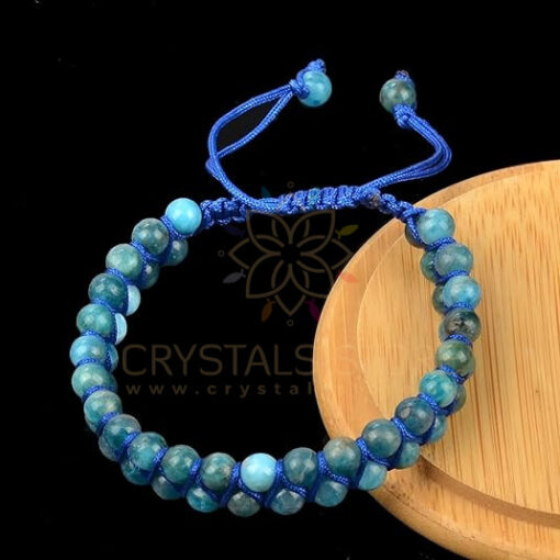Blue Apatite Double Layer Dori Bracelet