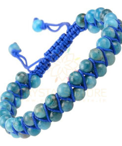 Blue Apatite Double Layer Dori Bracelet