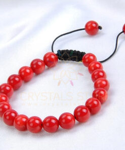 Coral Red Dori Bracelet