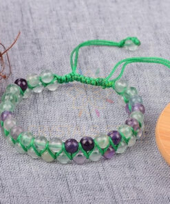 Multi Fluorite Double Layer Dori Bracelet